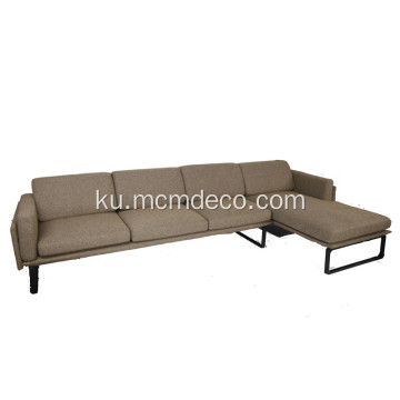 202 Sofa Quncikê Fabricê ya Jûreyê